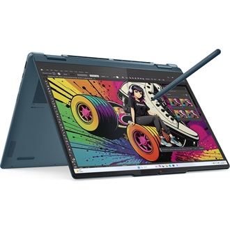 Lenovo Yoga 7 14AKP10 2-in-1 notebook ciánkék