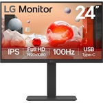 LG 24BA650-T 23.8" IPS LED monitor fekete 100Hz