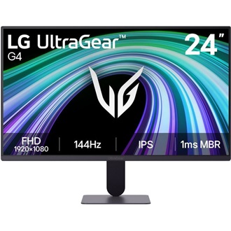 LG 24G411B-B UltraGear 24" IPS LED gaming monitor szürke 144Hz G-Sync / FreeSync Premium