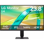 LG 24U411B-B 23.8" IPS LED monitor fekete 144Hz FreeSync