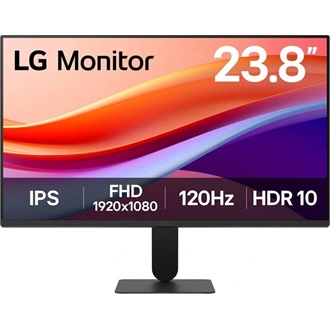 LG 24U41YA-B 23.8" IPS LED monitor fekete 120Hz