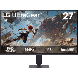 LG 27G411B-B UltraGear 27" IPS LED gaming monitor szürke 144Hz G-Sync / FreeSync Premium