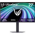 LG 27G550B-B UltraGear G5 27" IPS LED gaming monitor fekete 300Hz G-Sync / FreeSync Premium