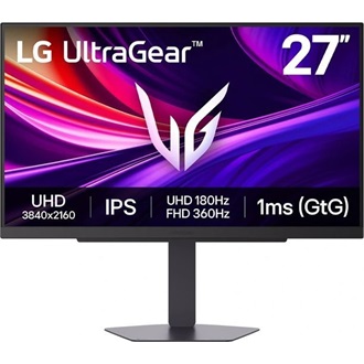 LG 27G810A-B UltraGear 27" IPS LED gaming monitor fekete 180Hz G-Sync / FreeSync Premium