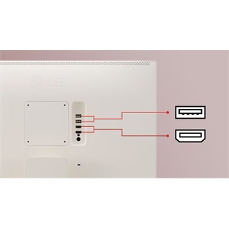 LG 27U511SA-W 27" IPS LED smart monitor fehér 100Hz (távvezérlő ;webOS 23)