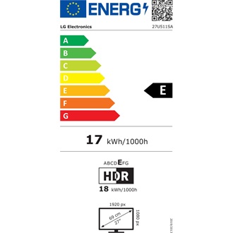 LG 27U511SA-W 27" IPS LED smart monitor fehér 100Hz (távvezérlő ;webOS 23)
