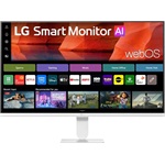 LG 27U511SB-W 27" IPS LED smart monitor fehér 120Hz (távvezérlő)