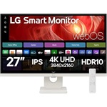 LG 27U731SA-W 27" IPS LED smart monitor fehér (USB-C: 65W; távvezérlő)