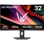 LG 32G600A-B UltraGear 31.5" ívelt VA LED gaming monitor fekete 160Hz FreeSync Premium