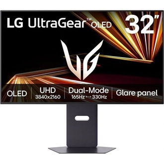 LG 32GX850A-B UltraGear 31.5" OLED gaming monitor fekete 165Hz G-Sync / FreeSync Premium Pro