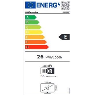 LG 32SR50F-W 31.5" IPS LED smart monitor fehér