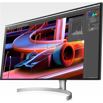 LG 32UL950P-W 31.5" NanoCell IPS LED monitor fehér-ezüst FreeSync