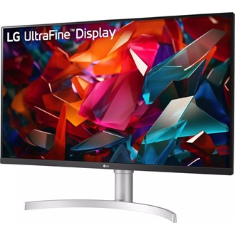 LG 32UN650K-W UltraFine 31.5" IPS LED monitor fehér-ezüst