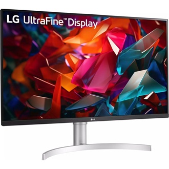 LG 32UN650K-W UltraFine 31.5" IPS LED monitor fehér-ezüst