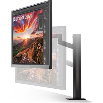 LG 32UN880K-B UltraFine 31.5" IPS LED monitor fekete (USB-C: 60W)