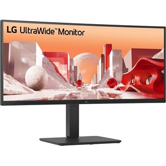 LG 34BA75QE-B UltraWide 34" ívelt IPS LED gaming monitor fekete