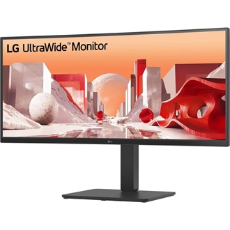 LG 34BA75QE-B UltraWide 34" ívelt IPS LED gaming monitor fekete