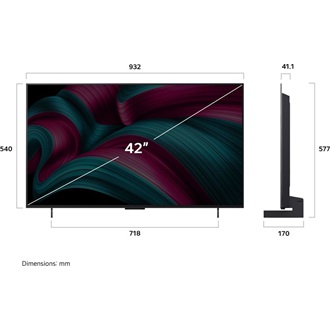 LG evo AI C5 42" OLED smart TV