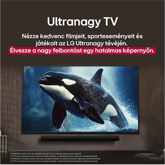 LG 43NANO80A3B 43" NanoCell IPS LED smart TV