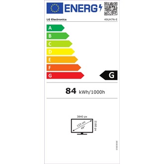 LG 49UH7N-E 24/7 Singage 49" IPS LED smart LFD monitor fekete