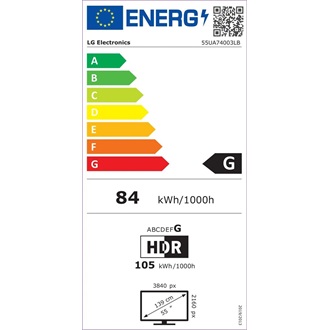 LG 55UA55LB3LB 55" LED smart TV