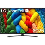 LG 65" 65NANO81A3A 4K UHD AI Smart NanoCell TV