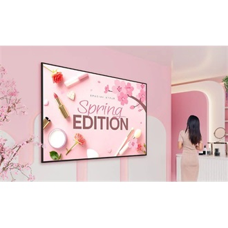 LG 75UH5N-M Digital Signage 24/7 75" ADS LED smart LFD monitor fekete