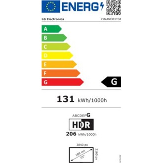 LG AI NANO81 75" NanoCell IPS LED smart TV