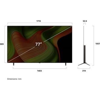 LG 77" OLED77B53LA 4K UHD AI Smart Gamer OLED TV