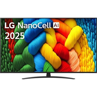 LG 86" 86NANO81A3A 4K UHD AI Smart NanoCell TV