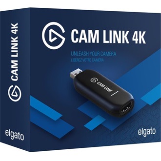 Elgato Cam Link 4K kamera adapter fekete