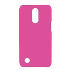 LG K10 (2017) Gigapack Műanyag telefonvédő gumírozott RÓZSASZÍN