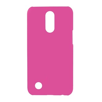 LG K10 (2017) Gigapack Műanyag telefonvédő gumírozott RÓZSASZÍN
