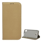 LG K20 2019 Gigapack tok álló, bőr hatású FLIP, asztali tartó, ARANY