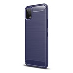 LG K42 Gigapack szilikon telefonvédő ütésállóság, karbon minta, SÖTÉTKÉK