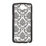 LG K4 Gigapack Műanyag telefonvédő damaszkuszi virág FEKETE