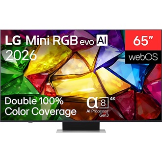 LG Mini RGB evo AI MRGB87 65" Mini RGB LED smart TV