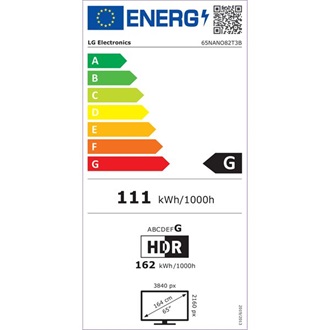 LG NANO82 65" NanoCell IPS LED smart TV
