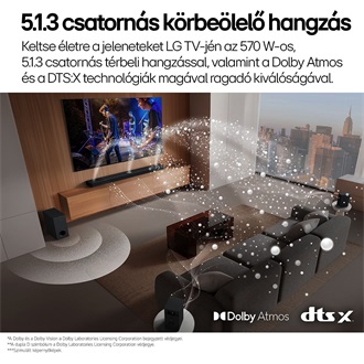 LG S70TR 5.1.1 hangprojektor fekete