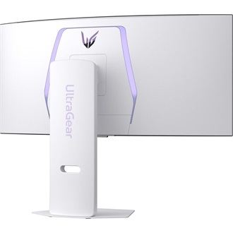 LG UltraGear 34GX90SA 34" ívelt OLED smart gaming monitor fehér 240Hz G-Sync / FreeSync Premium