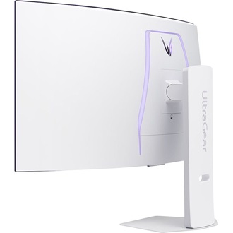 LG UltraGear 39GX90SA 38.5" ívelt OLED smart gaming monitor fehér 240Hz G-Sync / FreeSync Premium