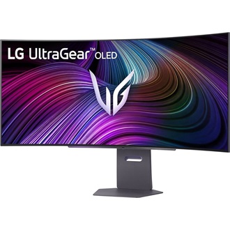 LG UltraGear 45GX90SA 44.5" ívelt OLED smart gaming monitor fehér 240Hz G-Sync / FreeSync Premium