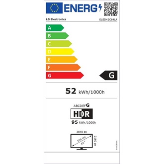 LG evo AI C6 42" OLED smart TV