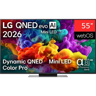 LG evo AI QNED87 55" QNED MiniLED smart TV