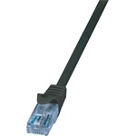 LogiLink Econline RJ45 CAT6 U/UTP -> RJ45 CAT6 U/UTP M/M adatkábel 10m fekete