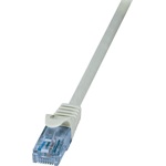 LogiLink RJ45 CAT6A 10Gb UTP M/M adatkábel 10m szürke