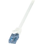 LogiLink RJ45 CAT6A UTP - RJ45 CAT6A UTP M/M adatkábel 1m fehér