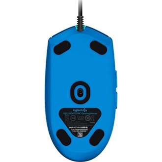 LOGITECH Egér - G102 Lightsync Vezetékes Gaming, Kék