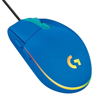 LOGITECH Egér - G203 Vezetékes Gaming, Kék