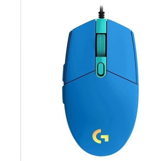 LOGITECH Egér - G203 Vezetékes Gaming, Kék